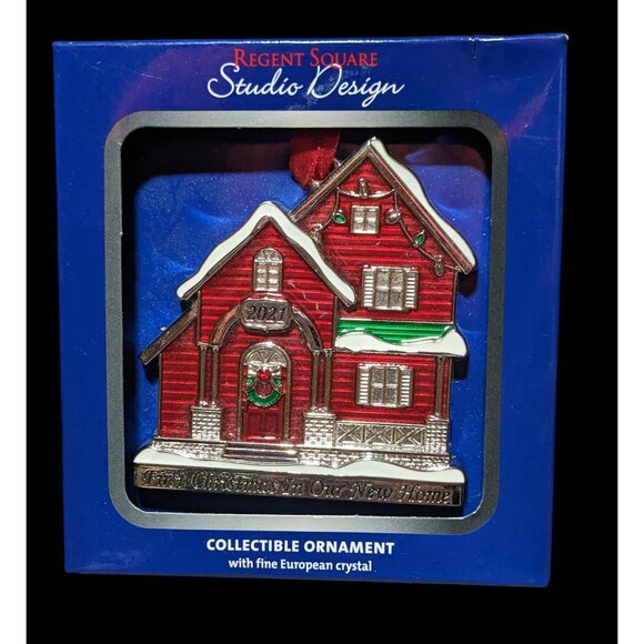 Regent Square Studio Design 2021 Collectible Holiday Ornament - Picture 1 of 4